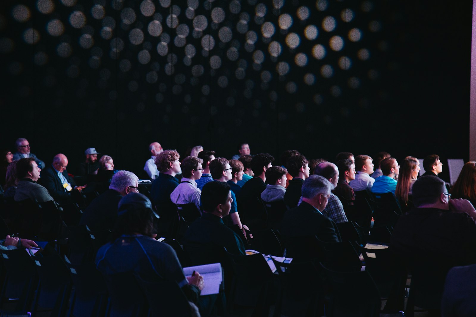 Audience at a seminar